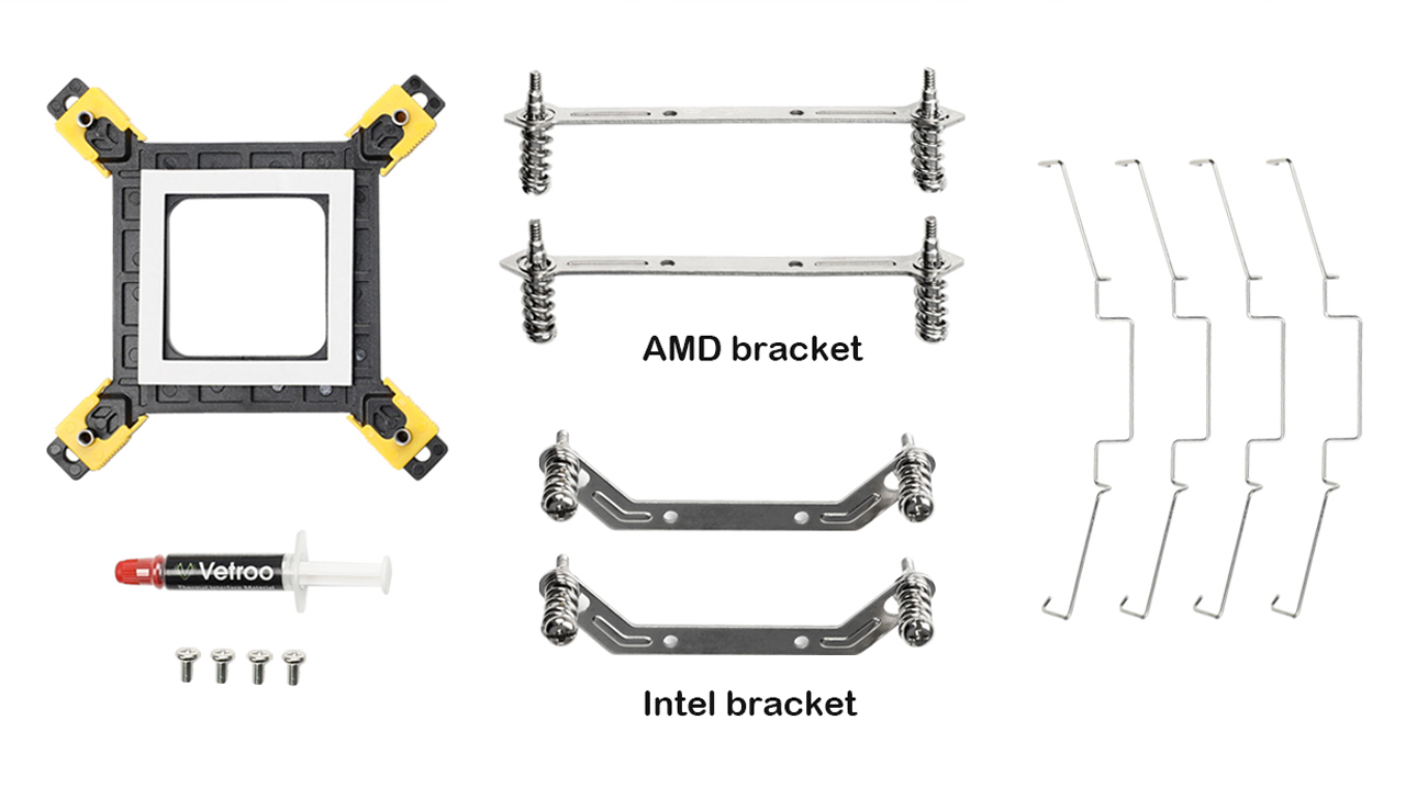 Vetroo CPU Cooling
